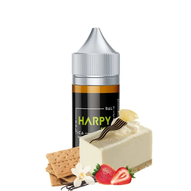 Saltica Harpy (Cheese Cake, Kraker, Çilek ve Vanilya)Salt Likit Saltica Harpy (Cheese Cake, Kraker, Çilek ve Vanilya)Salt Likit