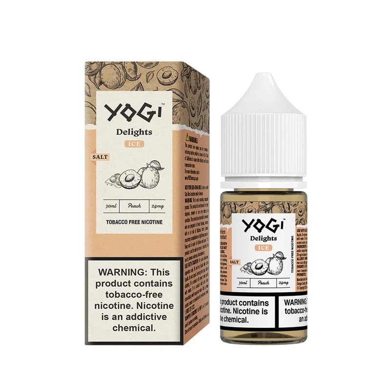 Yogi Delight Peach Ice Salt Likit Yogi Delight Peach Ice Salt Likit